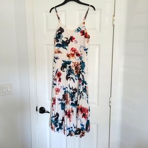 A New Day Floral Midi Dress Medium